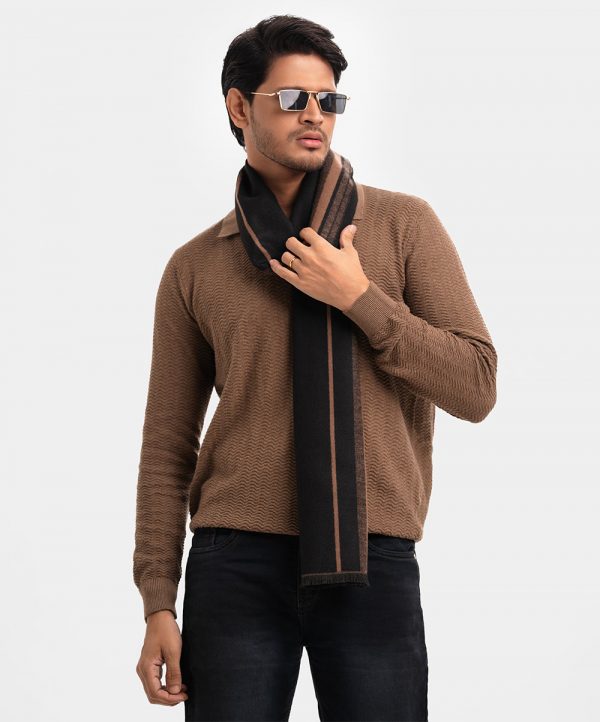 Black Woolen Muffler