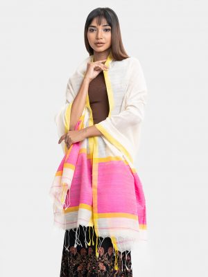 Printed Half-silk Dupatta