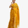 Golden Cotton Saree