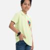 Lime Pique Short Sleeve Polo