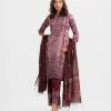 Onion Pink Georgette Straight Salwar Kameez