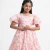 Pink Organza Fairy Tale Princess Frock