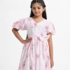 Pink Georgette Fairy Tale Princess Frock