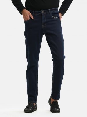 Navy Blue Jeans Pants
