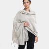 Ash Half-silk Dupatta