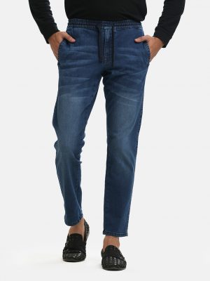 Navy Blue Denim Jeans