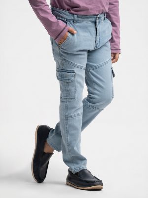 Blue Denim Long Pants