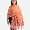 Off-white Cotton Jacquard Dupatta