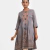 Ash Georgette A-line Tunic