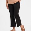 Black Interlock Knit Formal Pant