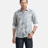 Green Premium Cotton Business Casual Shirt