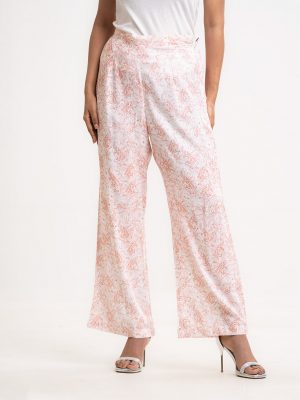 White Viscose Palazzo