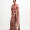Brown Muslin Exclusive Saree