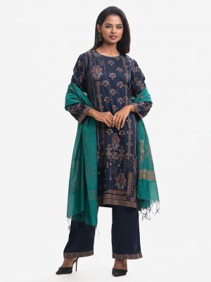 Blue Georgette Salwar Kameez