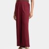 Maroon Viscose Comfort Palazzo