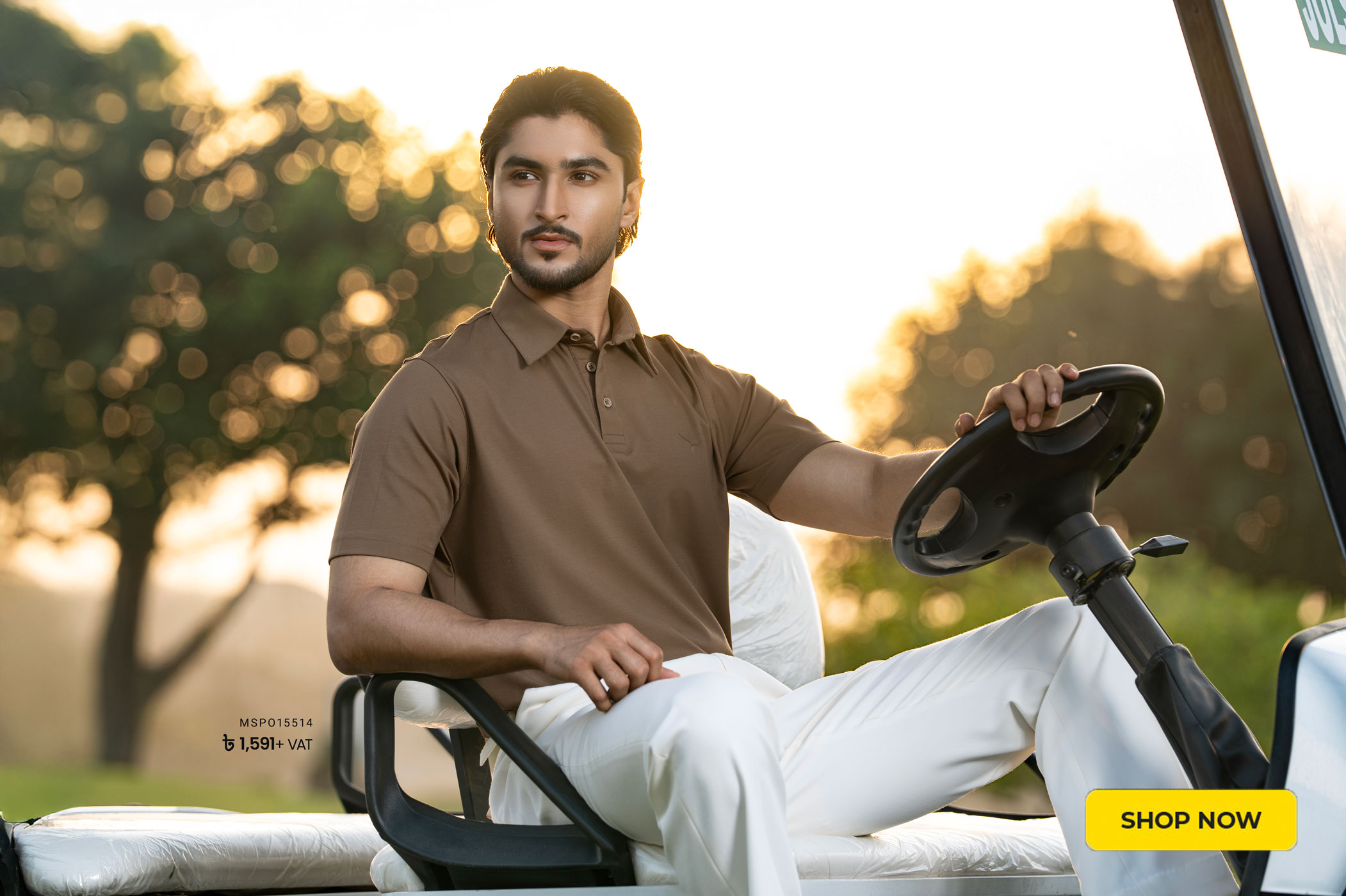 Men Formal Short Sleeve Polo