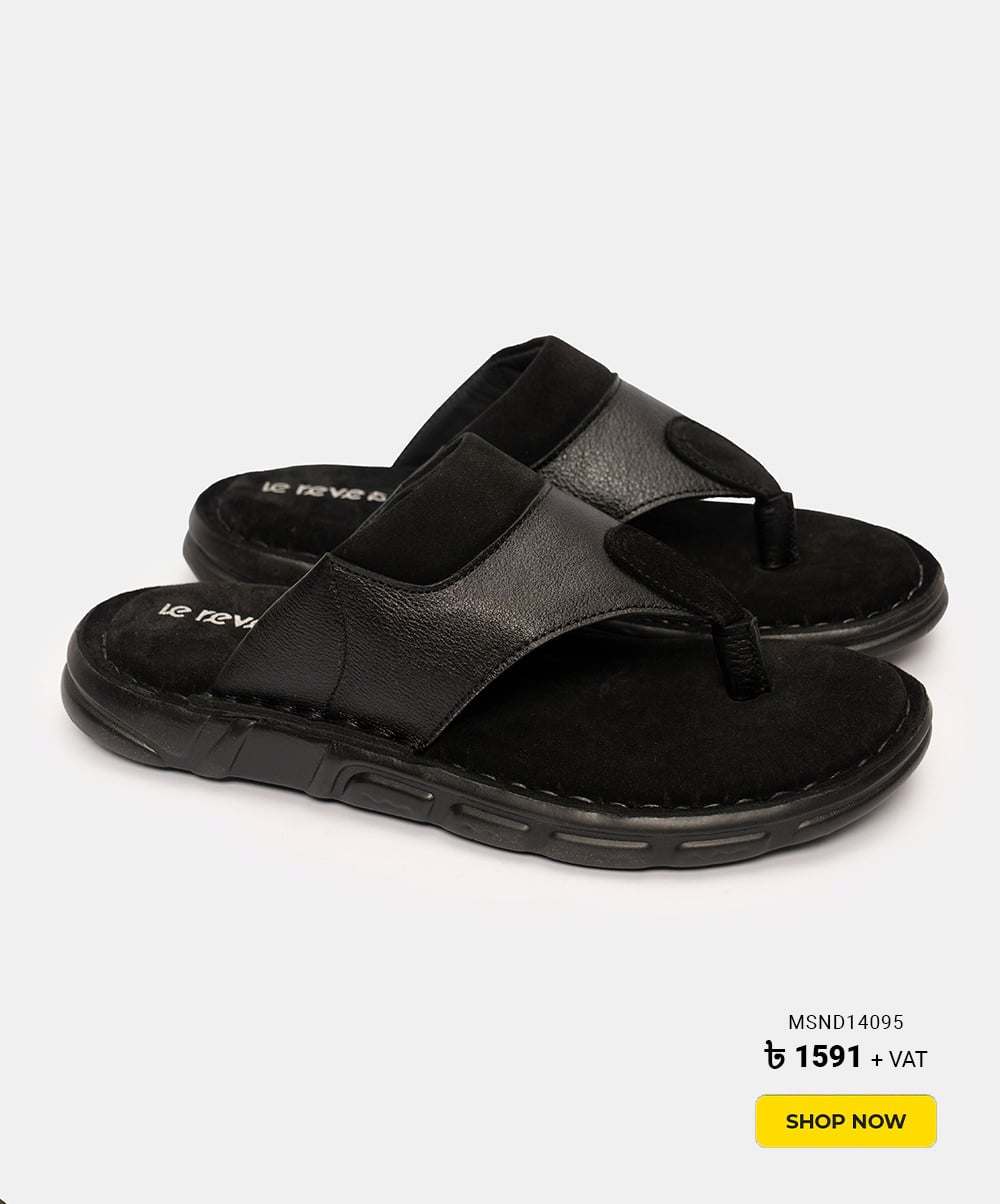 Black Men’s Sandals
