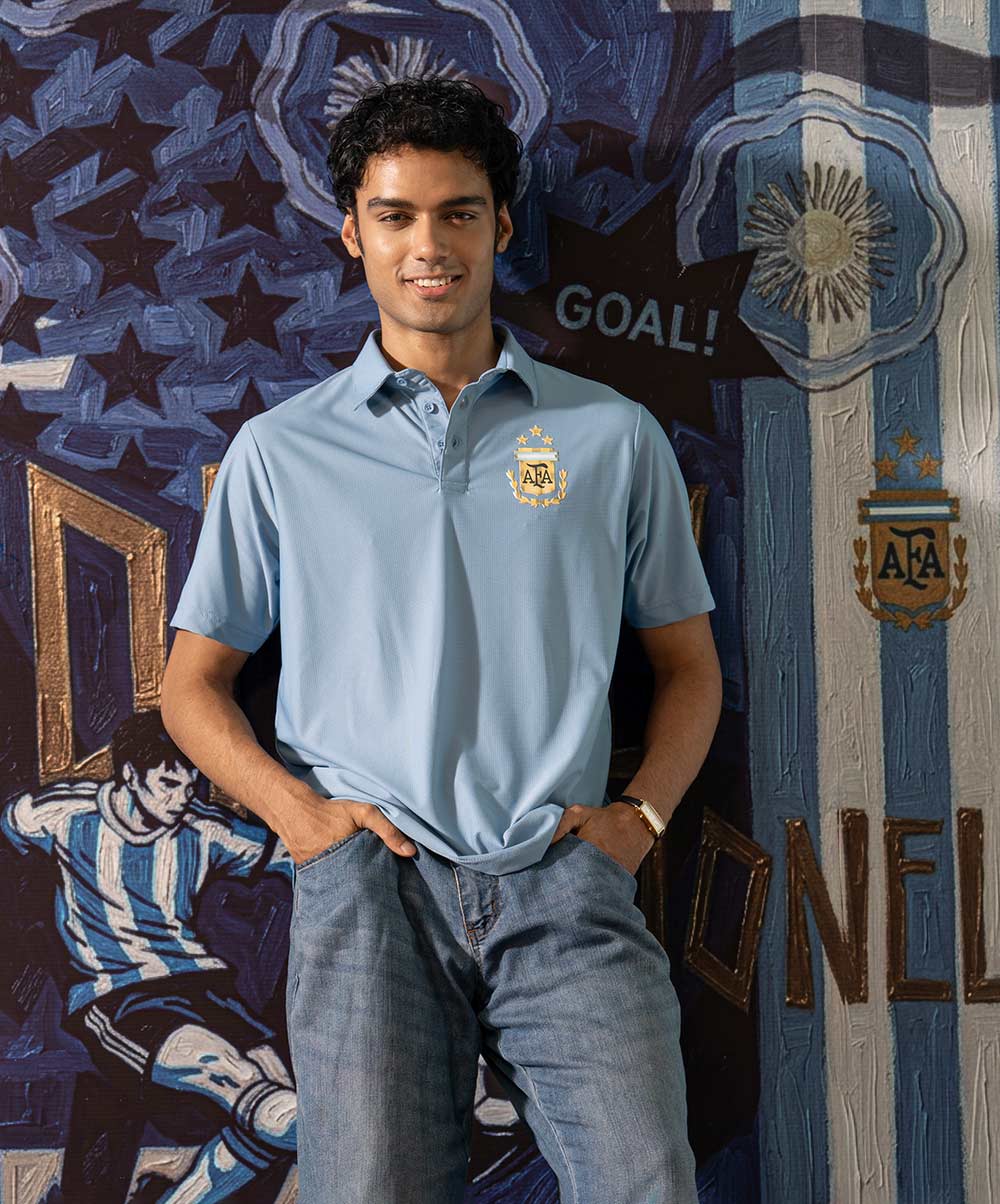 Argentina Stretchable Cotton Pique Polo