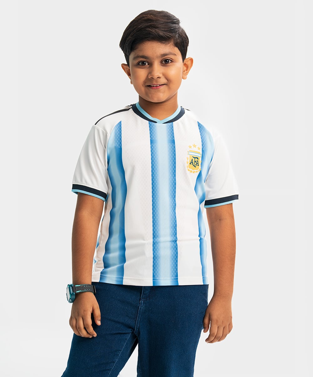 Argentina Stretchable Jersey Kids T-shirt